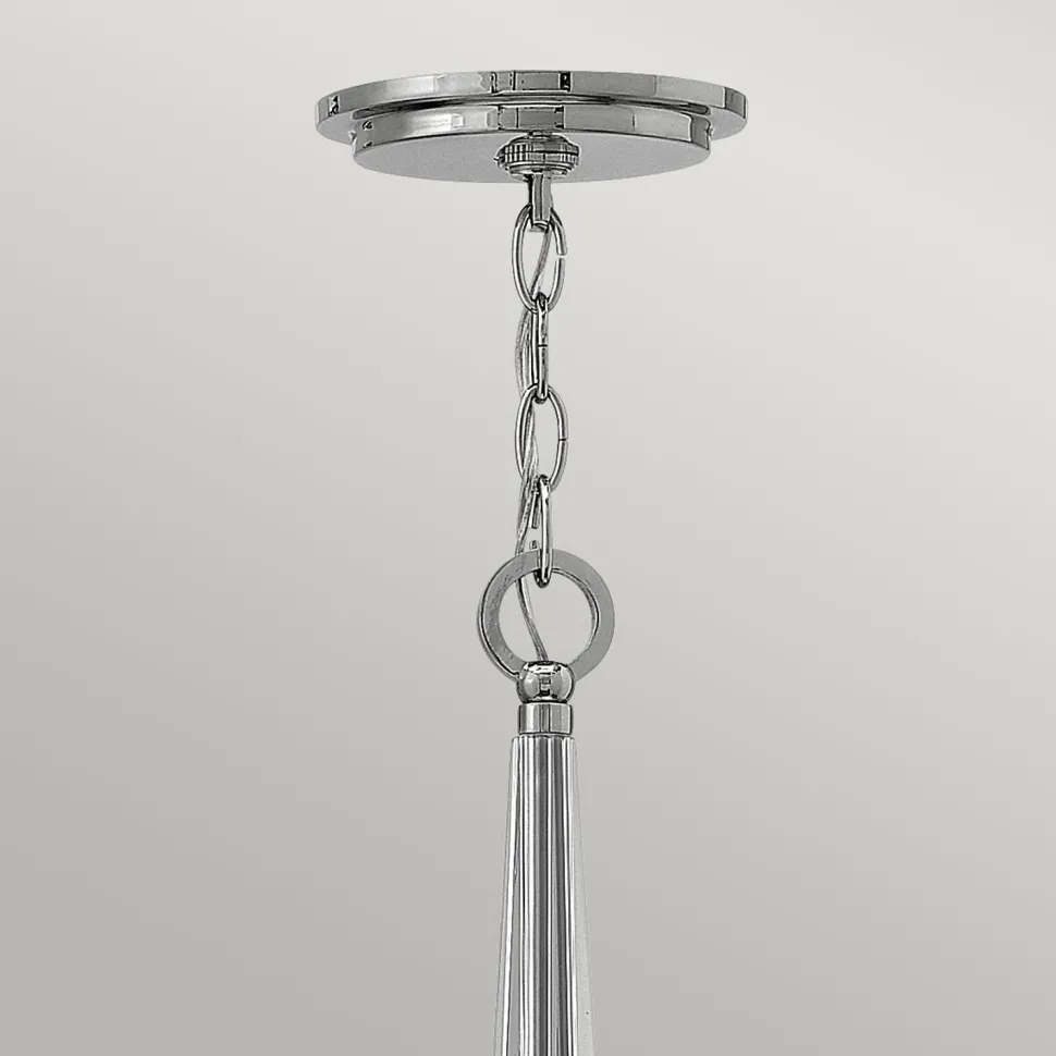 Kronleuchter Kristall Metall 71,1 cm breit E14 Modern