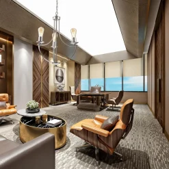 Kronleuchter Metall Rustikal Ø 42 cm 3-armig E27 in Silber