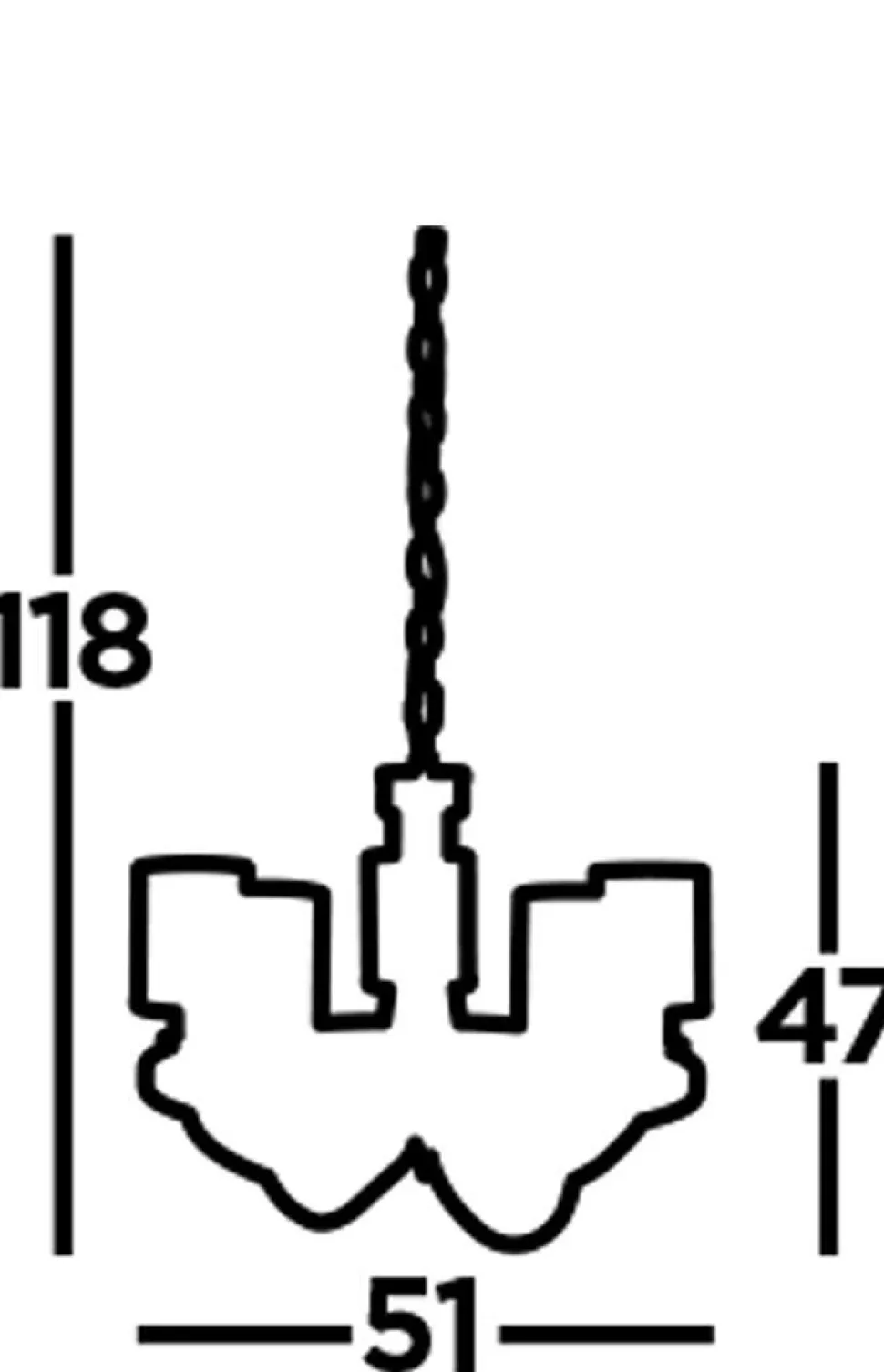 Kronleuchter mit Schirm Chrom Grau Ø 51 cm E14 Glas Metall