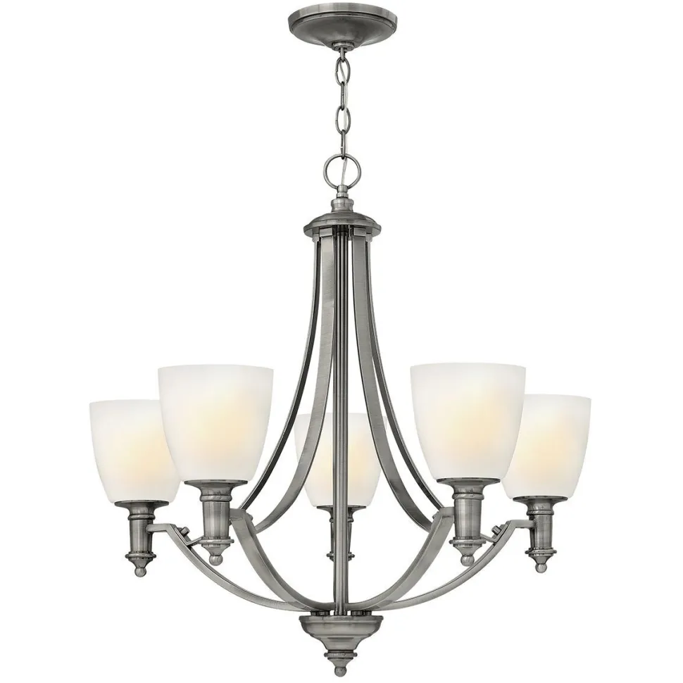 Kronleuchter mit Schirm verstellbar bis 2,3m LESLANE