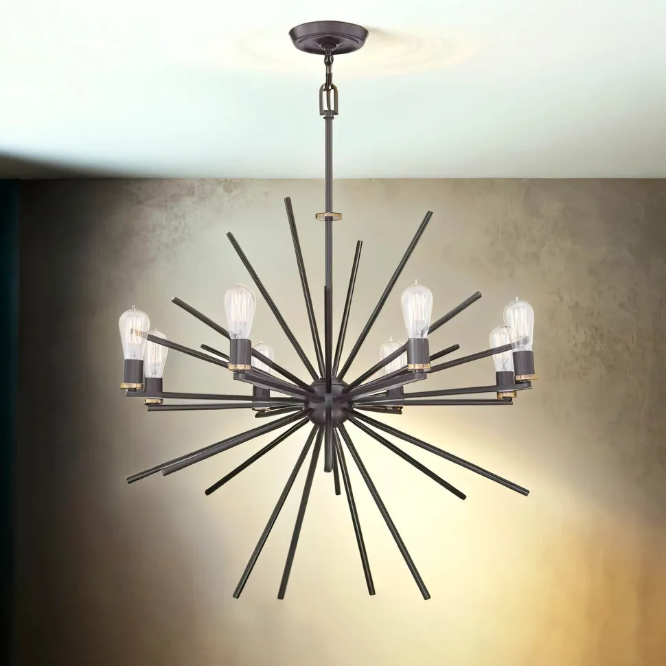 Kronleuchter NELI in Bronze Antik Ø86cm Lampe