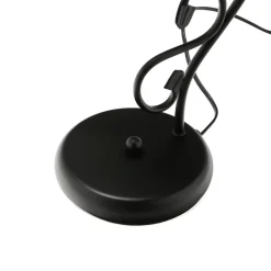 Landhaus Tischlampe DOROTHEA H:21cm Alabaster Glas