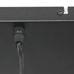 Lange Hängelampe Glas in Rauchgrau 120 cm E27 Modern