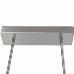 Lange LED Deckenlampe dimmbar in Stahl 122 cm 4000 K