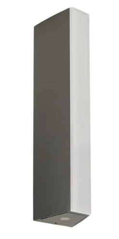 LED Außenleuchte eckig 30cm Anthrazit IP54 Up Down