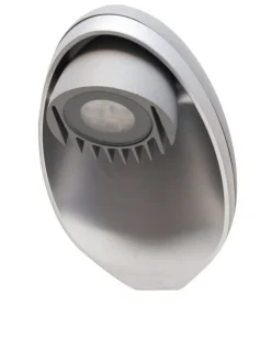 LED Außenleuchte IP54 in Silber 4100K 345lm WABEK