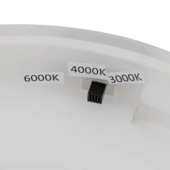 LED Badezimmerleuchte dimmbar IP54 Ø 30 cm Farbwechsel Weiß