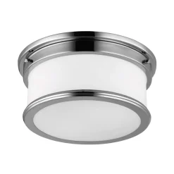 LED Badlampe Decke IP44 rund blendarmes Glas Ø32cm