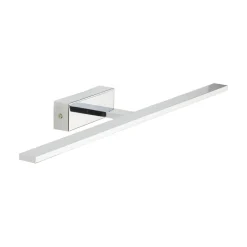 LED Bilderlampe Chrom 62 cm lang neutralweiß 4000 K Metall
