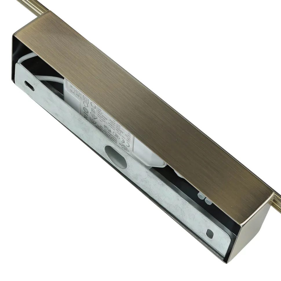 LED Bilderleuchte Metall Jugendstil 8W 79,5cm lang