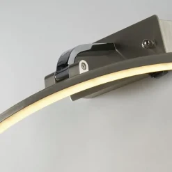 LED Bilderleuchte mit Schalter in Silber 3000 K 404 lm