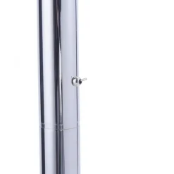 LED Bogenleuchte in Chrom Metall 6 W 733 lm 215 cm XXL