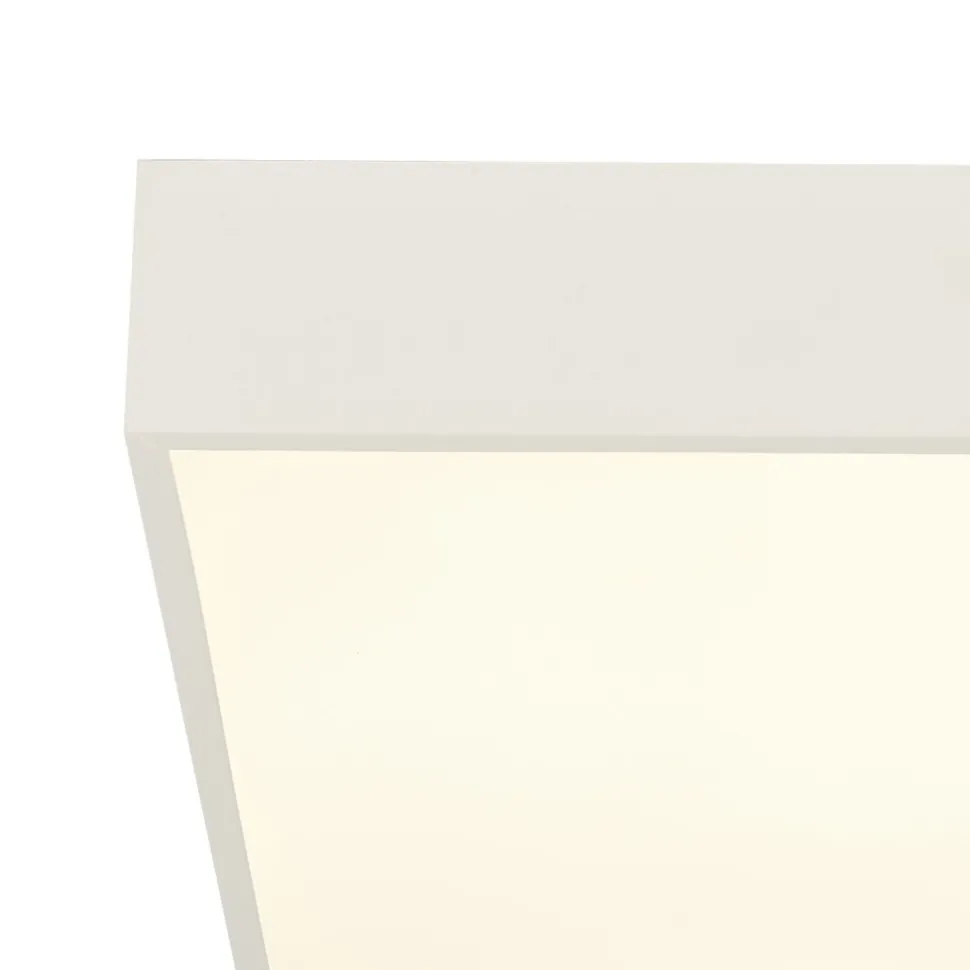 LED Deckenlampe Aluminium 16 W 3000 K IP44 B:30 cm Weiß