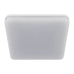 LED Deckenlampe außen IP55 22 cm breit klein Weiß