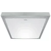LED Deckenlampe Badezimmer B: 37 cm IP44 4000 K Silber Weiß