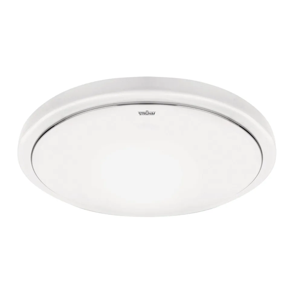 LED Deckenlampe Bewegungsmelder Ø 29 cm rund IP44 Weiß 4100 K