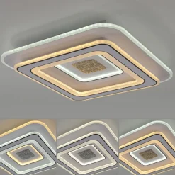 LED Deckenlampe Dimmer Fernbedienung 6500 lm Nachtlicht