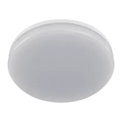 LED Deckenlampe IP55 klein D: 22 cm Weiß außen Feuchtraum