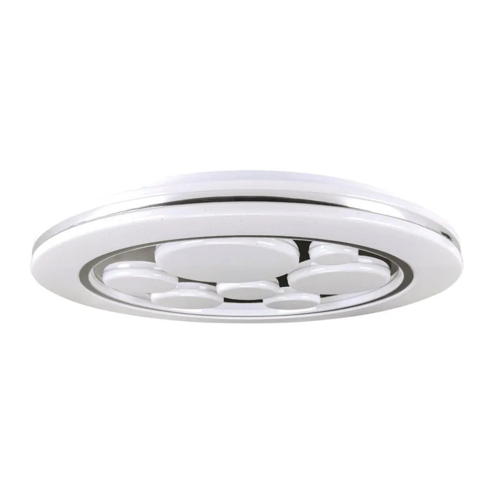 LED Deckenlampe IP44 rund D: 49 cm Fernbedienung