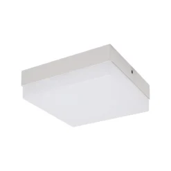 LED Deckenlampe klein B: 18 cm quadratisch 4000 K 2040 lm Weiß