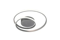 LED Deckenlampe Metall in Titan 2500 lm B:39 cm Spirale