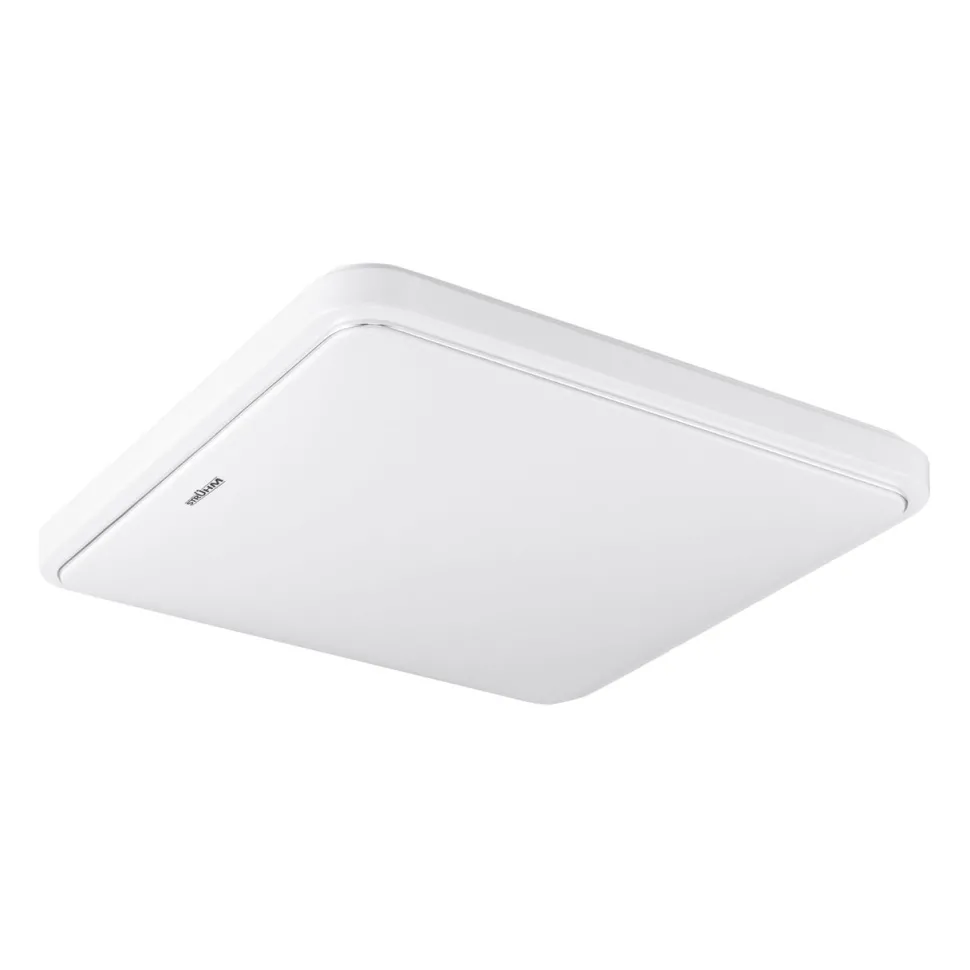 LED Deckenlampe mit Bewegungssensor IP44 B: 33 cm Weiß 4200 K