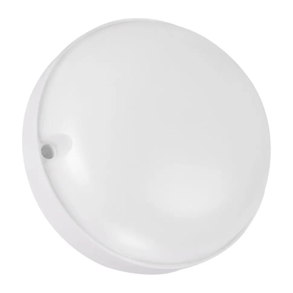 LED Deckenlampe rund klein D: 16 cm IP65 Weiß außen Feuchtraum