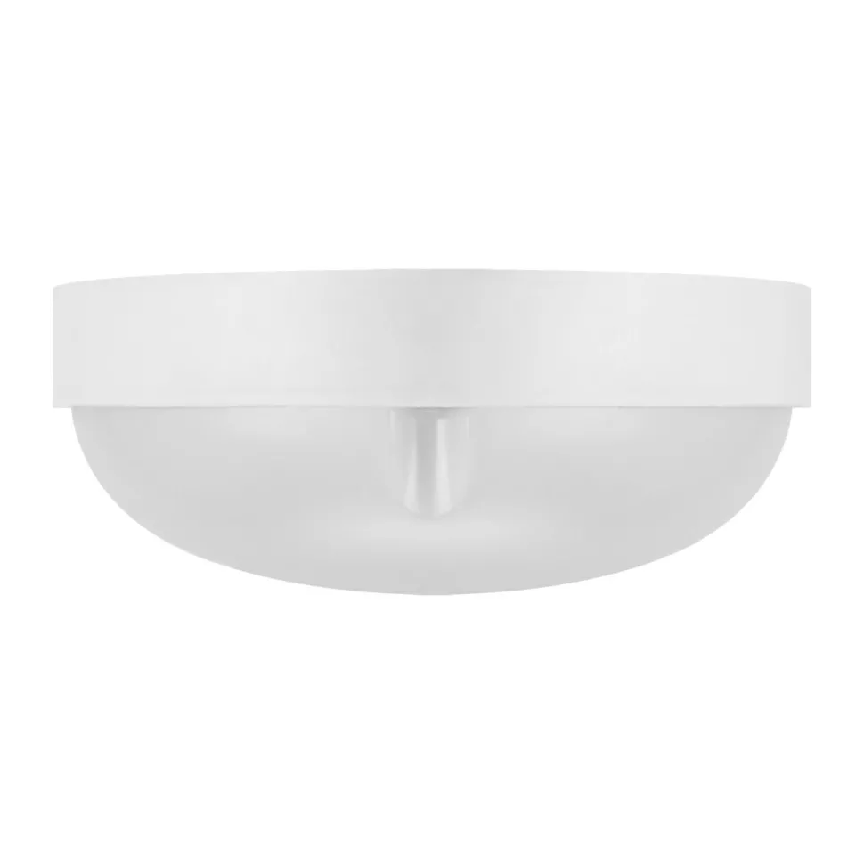 LED Deckenlampe rund klein D: 16 cm IP65 Weiß außen Feuchtraum