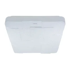 LED Deckenlampe Weiß Bad B: 43 cm Sternenhimmel IP44