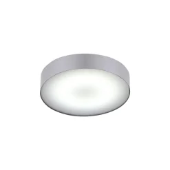 LED Deckenleuchte Ø 40,5 cm in Silber 4000 K 2200 lm