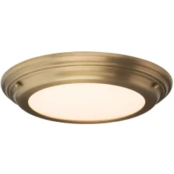 LED Deckenleuchte Bad ANISA Messing Ø36cm Lampe