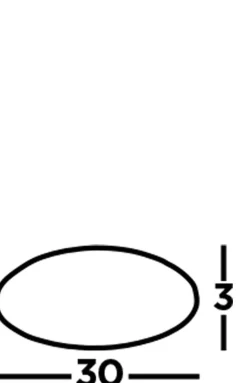 LED Deckenleuchte Bad IP44 D: 30 cm Chrom 4000 K rund flach