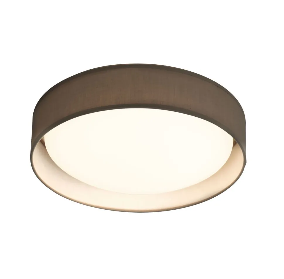 LED Deckenleuchte blendarm Ø50 cm rund Stoff 1652 lm