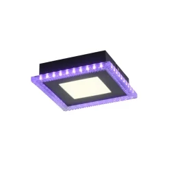 LED Deckenleuchte dimmbar RBG Farbwechsel Fernbedienung