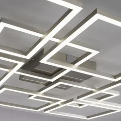 LED Deckenleuchte Farbtemperaturwechsel 58 W in Stahl