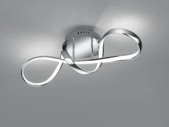 LED Deckenleuchte in Chrom dimmbar L:60 cm 28 W 3400 lm