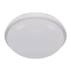 LED Deckenleuchte IP54 außen Feuchtraum Ø 16,5 cm klein Weiß