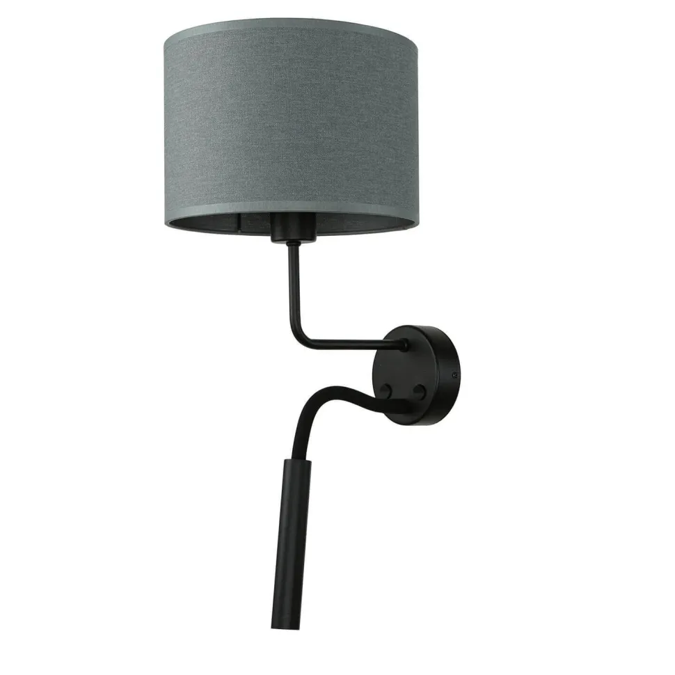 LED Deckenleuchte LUKE schwarz 64W Wohnzimmerlampe