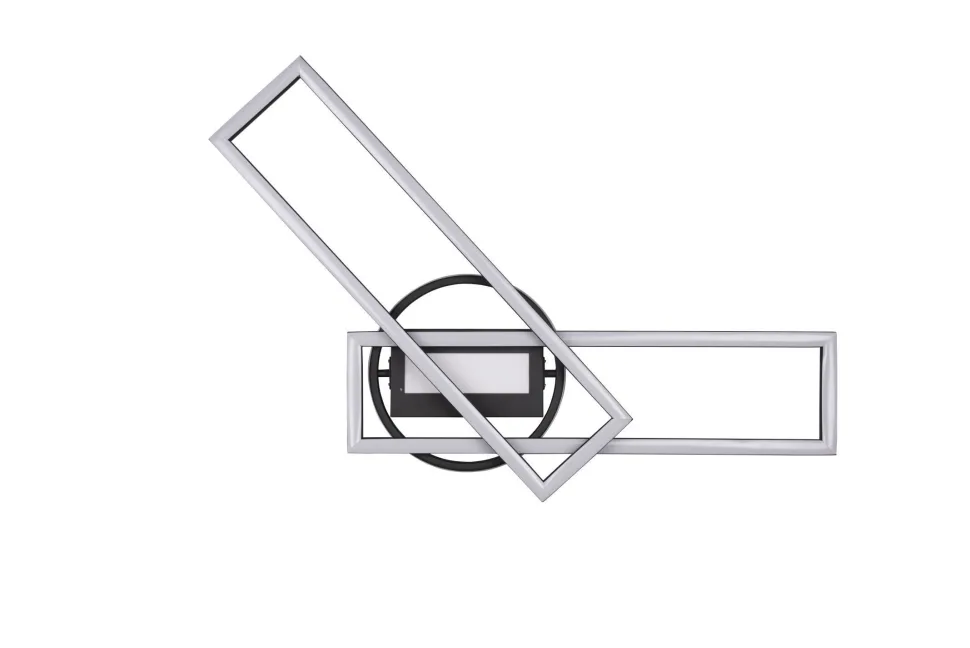 LED Deckenleuchte Schwarz Dimmer Fernbedienung 4500 lm