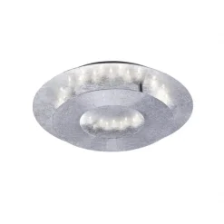 LED Deckenleuchte schwenkbar Ø34 cm 6 W in Blattsilber