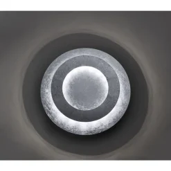 LED Deckenleuchte schwenkbar Ø34 cm 6 W in Blattsilber