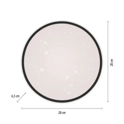 LED Deckenleuchte Sternenhimmel 1380 lm 3000 K dimmbar