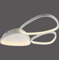 LED Deckenleuchte Weiß Metall 3000 K 3800 lm L:69,5 cm