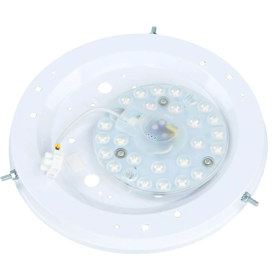 LED Deckenleuchte Wohnzimmer Holzlampe Eiche