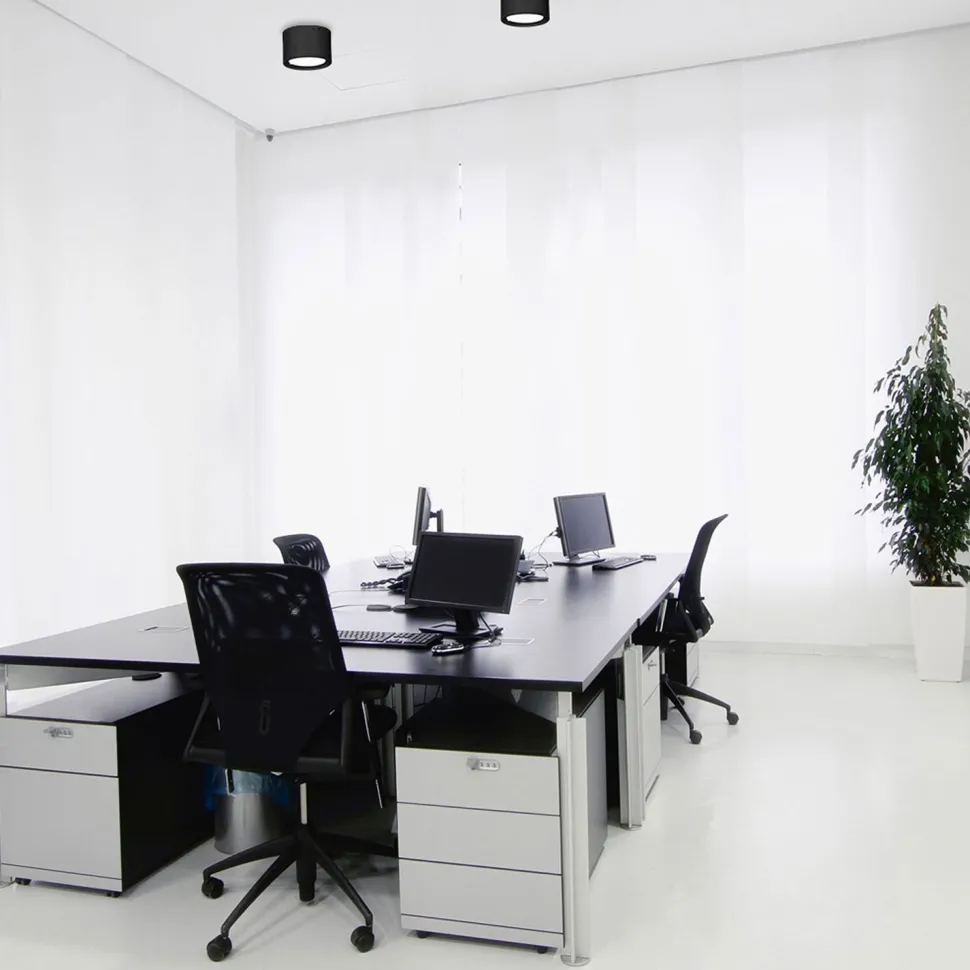 LED Deckenspot Schwarz Metall Ø5,8 cm 4000 K 2150 lm