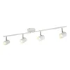 LED Deckenspot Weiß 3000 K B: 78 cm Metall