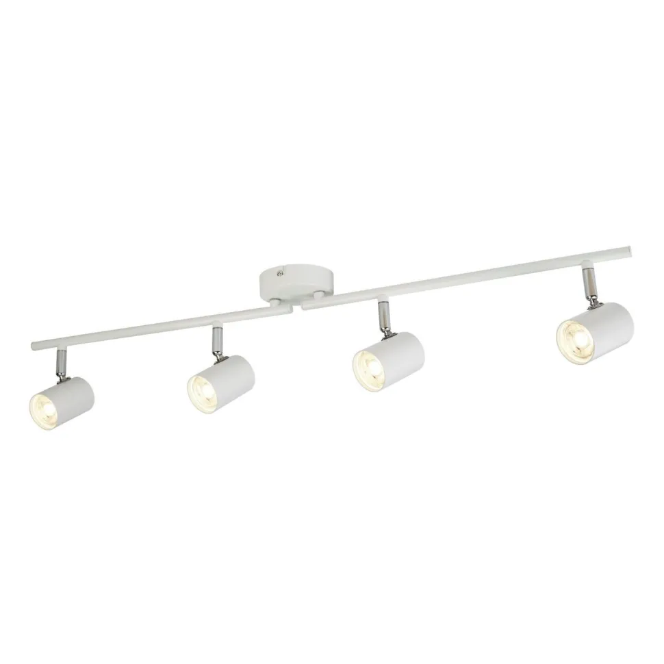 LED Deckenspot Weiß 3000 K B: 78 cm Metall