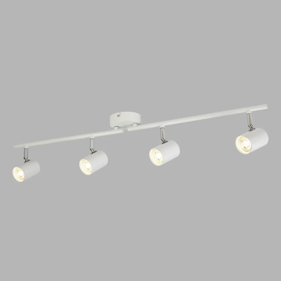 LED Deckenspot Weiß 3000 K B: 78 cm Metall