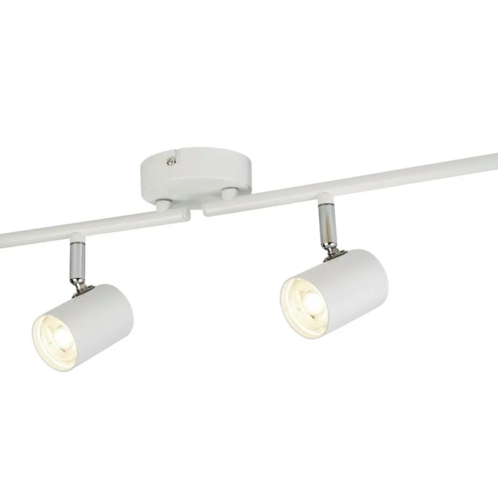 LED Deckenspot Weiß 3000 K B: 78 cm Metall