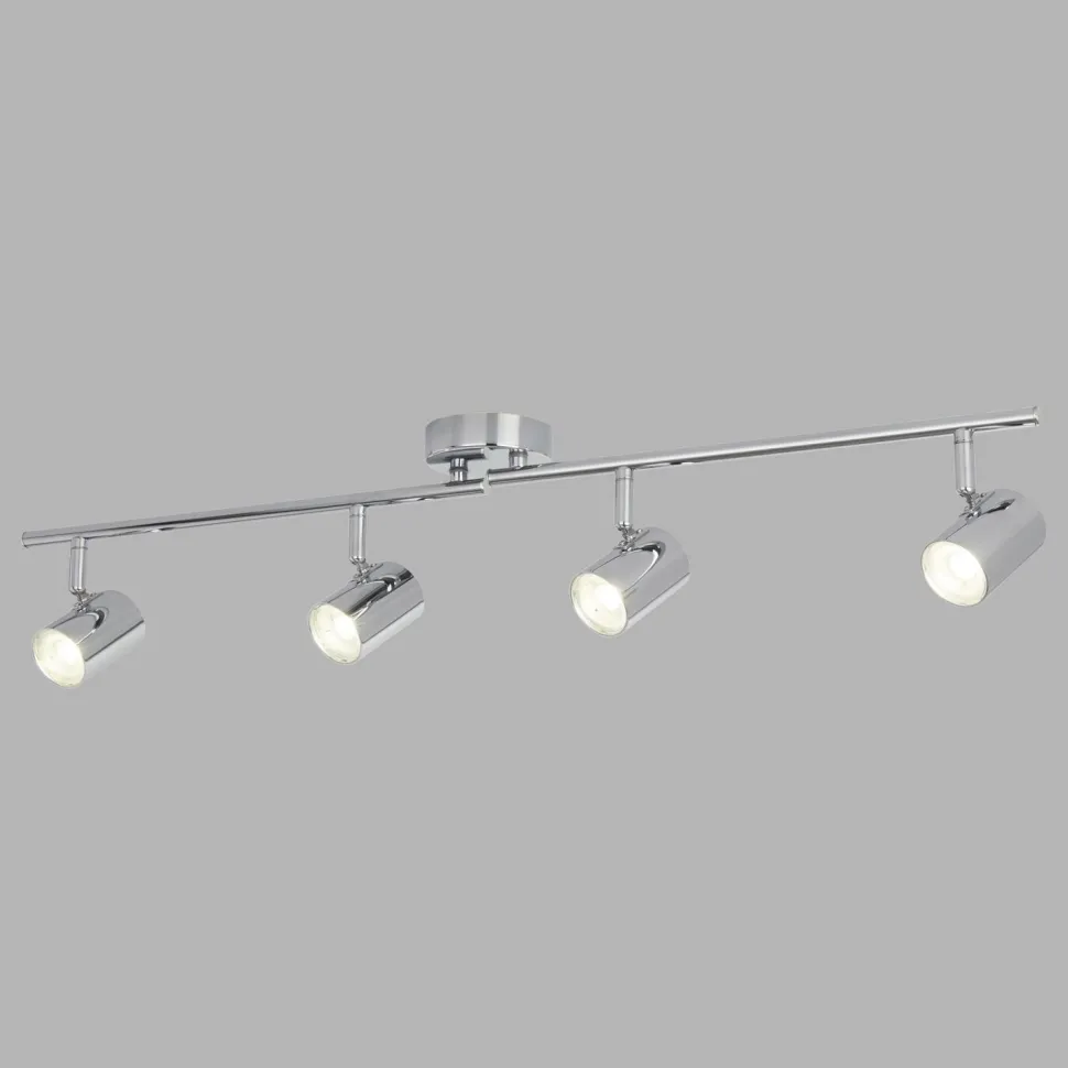 LED Deckenstrahler Chrom 3000 K 1459 lm Metall